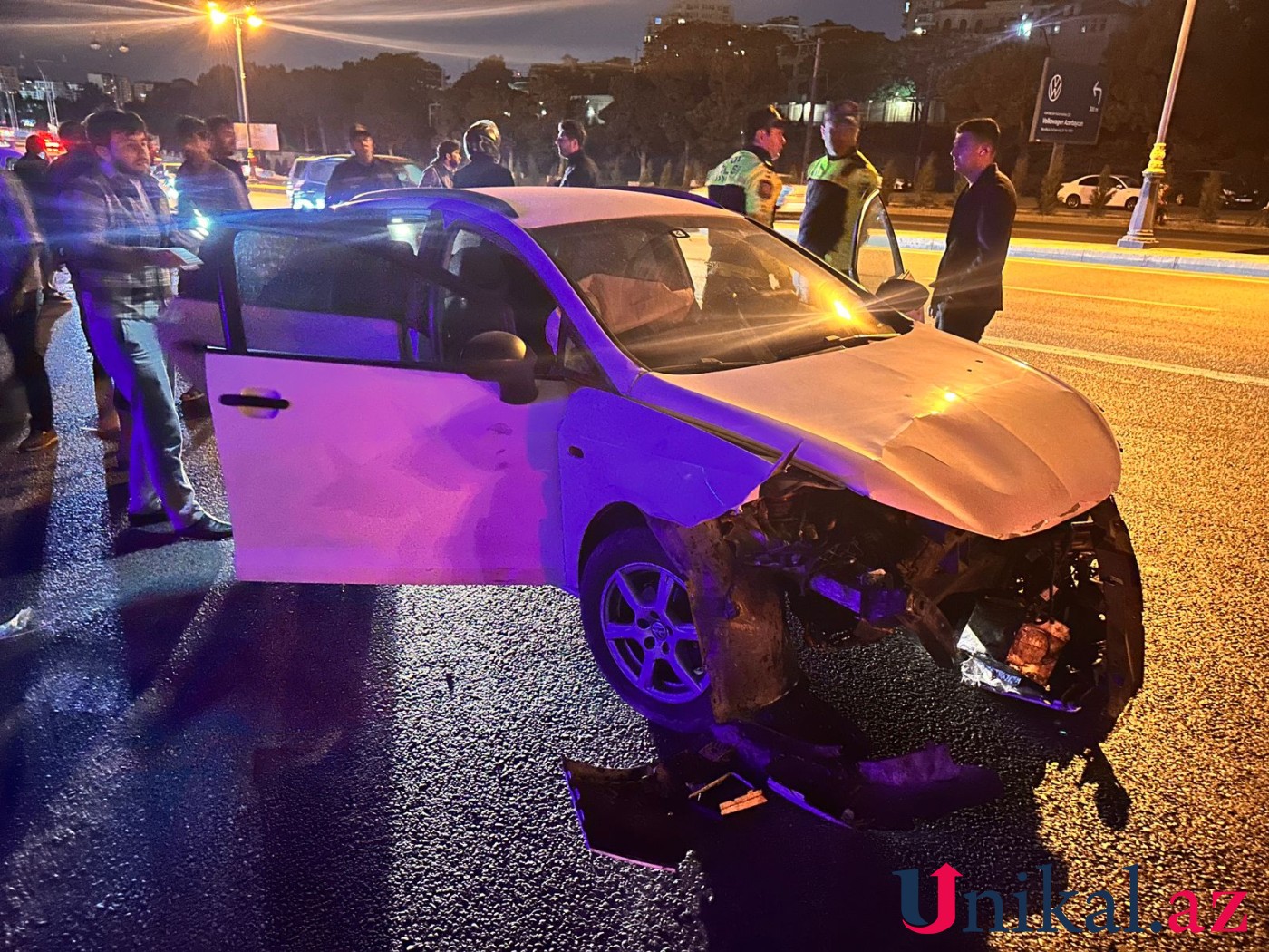 Bakıda ağır qəza - Yaralılar var (VİDEO)